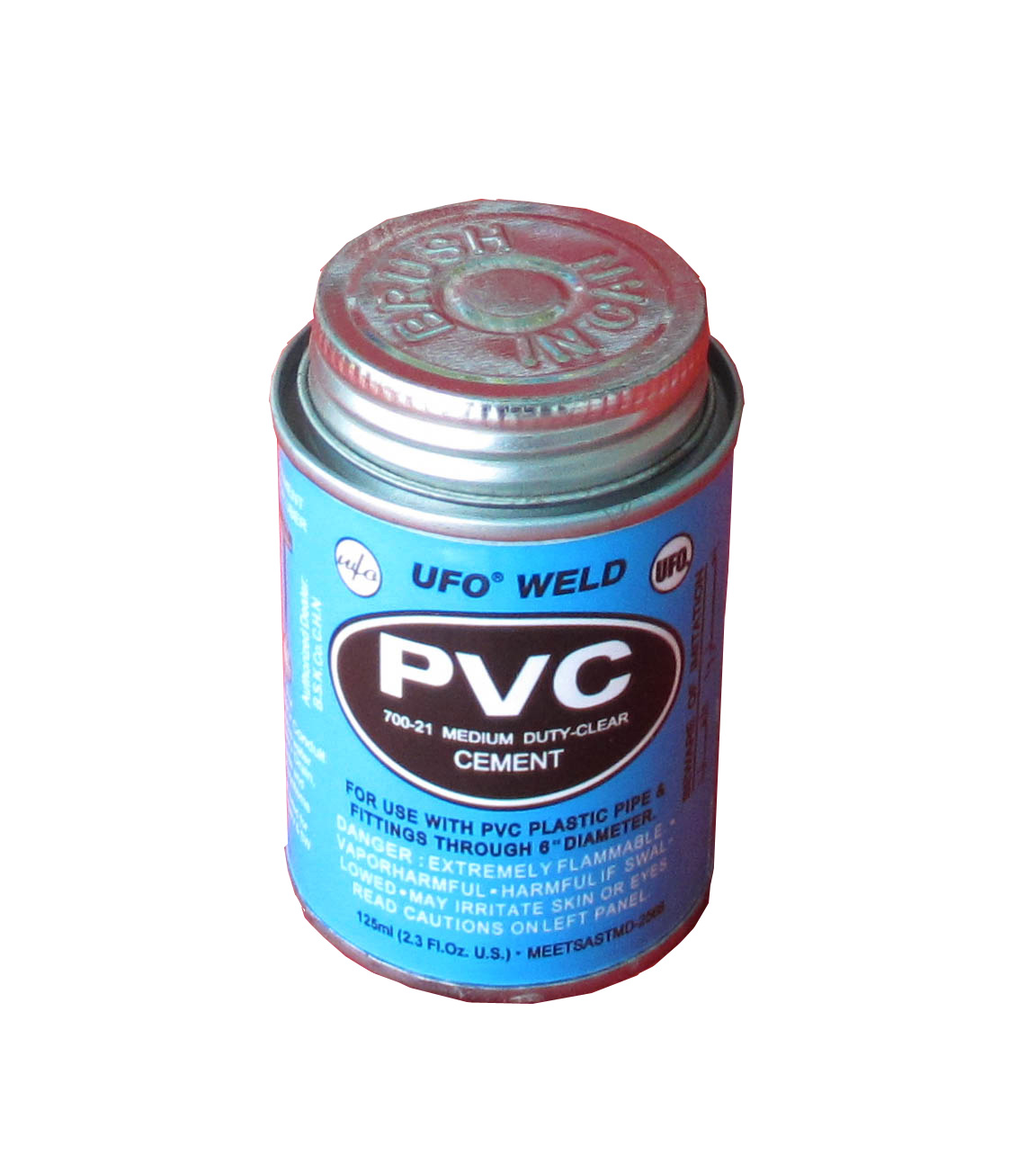 125ml铁罐PVC胶水（蓝色标签）